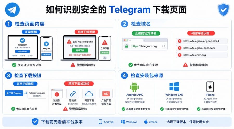 Telegran 是什么?Telegram 正确拼写与安全下载识别指南 配图 3